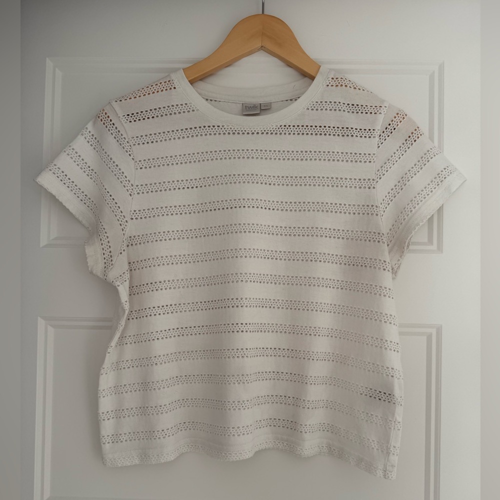 Simons - White Boxy T-Shirt